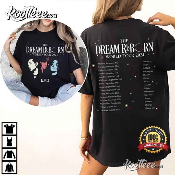 DPR The Dream Reborn 2024 World Tour T-Shirt