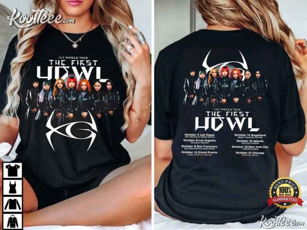 XG 1st World Tour The First Howl Merch T-Shirt