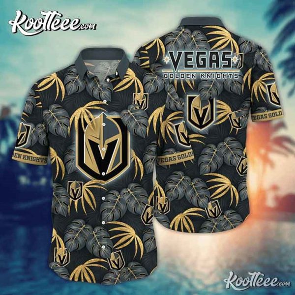 Vegas Golden Knights NHL Aloha Hawaiian Shirt