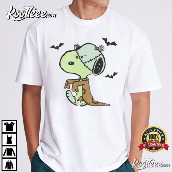 Frankenstein Snoopy Halloween T-Shirt