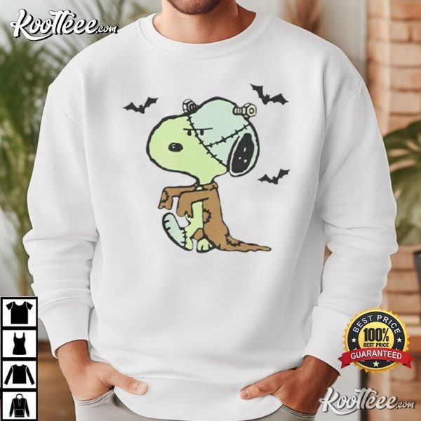 Frankenstein Snoopy Halloween T-Shirt