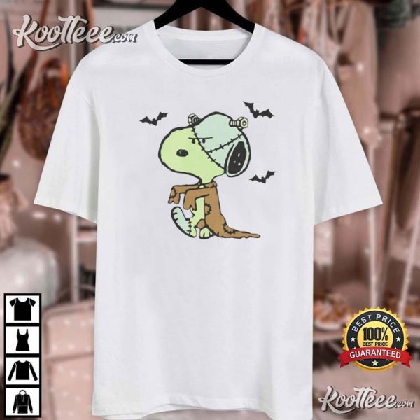 Frankenstein Snoopy Halloween T-Shirt