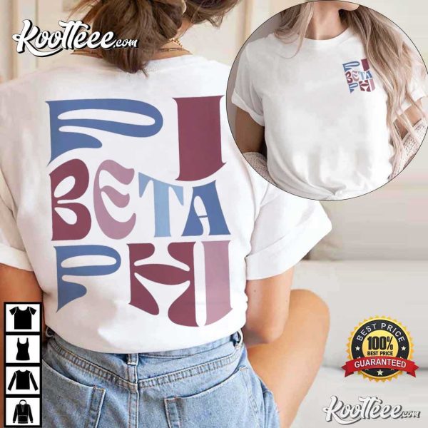 Pi Beta Phi Groovy Sorority T-Shirt