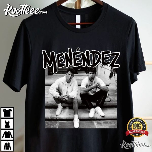 Menendez True Crime Brothers Lyle Erik Parody T-Shirt