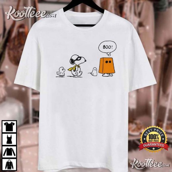 Snoopy Halloween Boo Funny T-Shirt