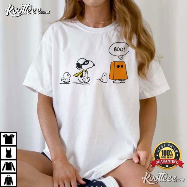 Snoopy Halloween Boo Funny T-Shirt