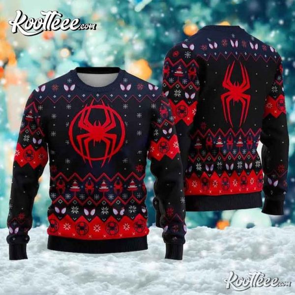 Spider Man Ugly Christmas Sweater