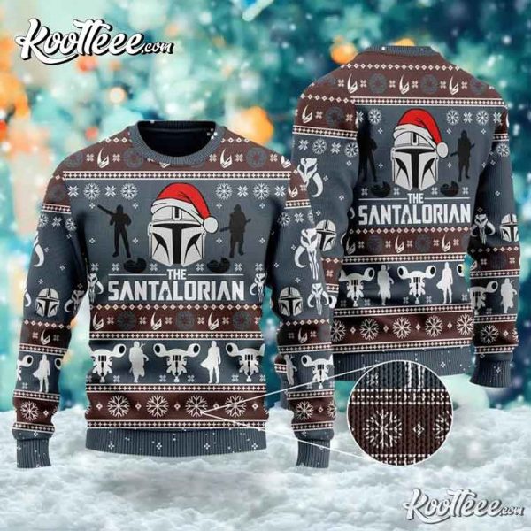 The Santalorian Star Wars Ugly Christmas Sweater