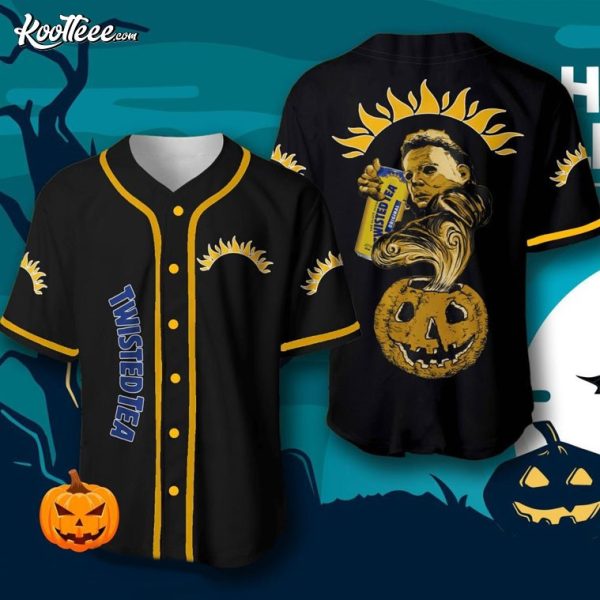 Twisted Tea Michael Myers Halloween Baseball Jersey