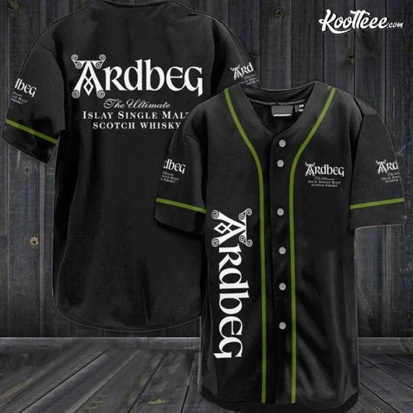 Ardbeg Scotch Whisky Baseball Jersey