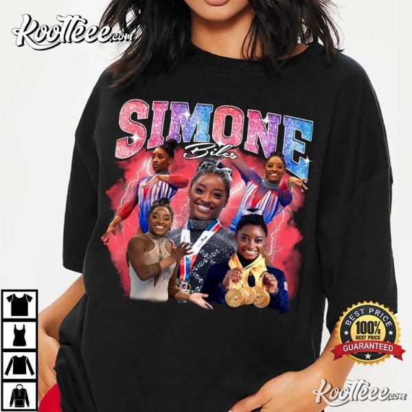 Simone Biles Gymnastic Vintage T-Shirt