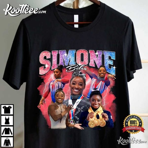 Simone Biles Gymnastic Vintage T-Shirt