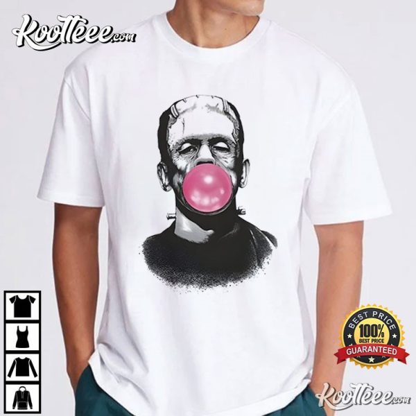 The Horror Of Frankenstein Chewing Gum Halloween Gift T-Shirt