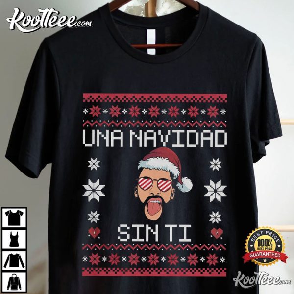 Bad Bunny Una Navidad Sin Ti Xmas T-Shirt