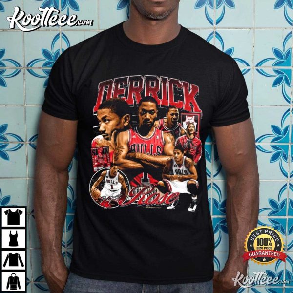 Derrick Rose Chicago Bulls Vintage T-Shirt