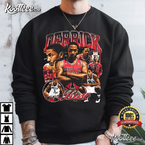 Derrick Rose Chicago Bulls Vintage T-Shirt