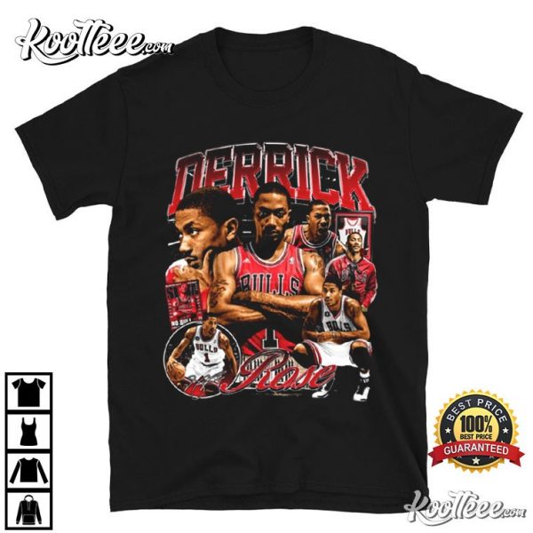 Derrick Rose Chicago Bulls Vintage T-Shirt