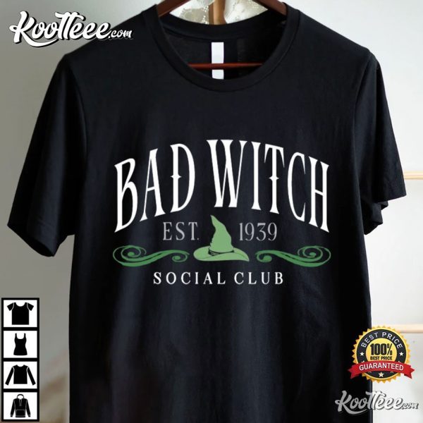 Good Witch Bad Witch Social Club Besties Matching T-Shirt