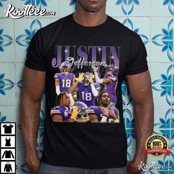 Justin Jefferson Vintage 90s T-Shirt