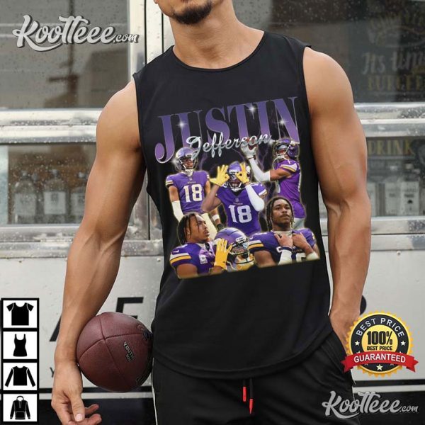 Justin Jefferson Vintage 90s T-Shirt