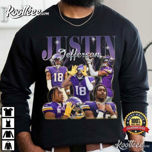 Justin Jefferson Vintage 90s T-Shirt