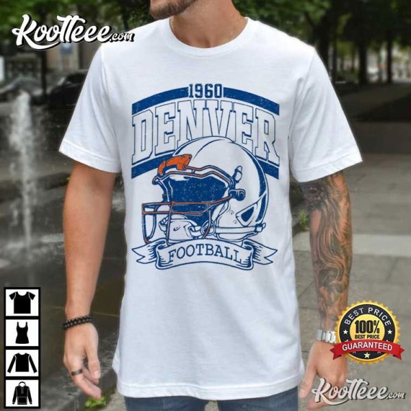 Denver Football Vintage 1960 Game Day T-Shirt