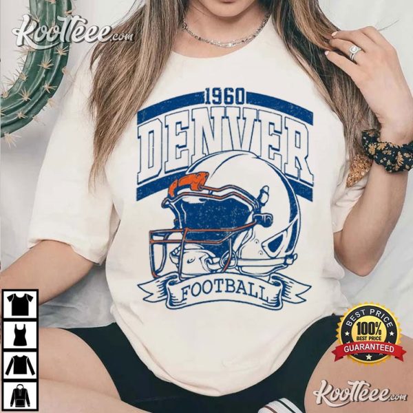 Denver Football Vintage 1960 Game Day T-Shirt