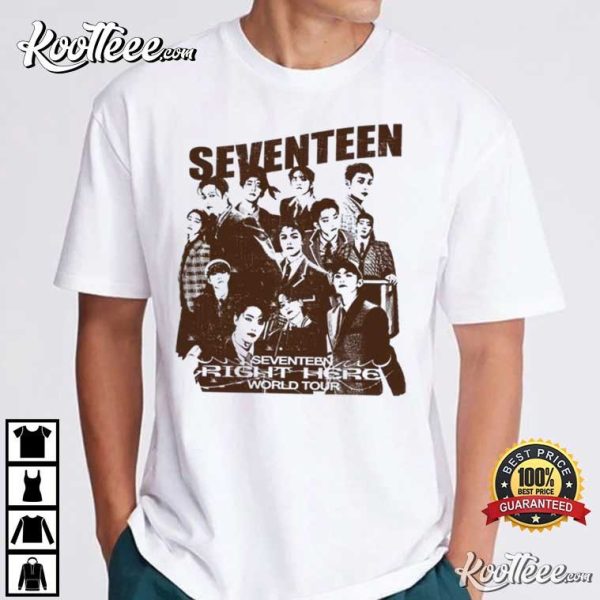 Seventeen Right Here World Tour SVT T-Shirt