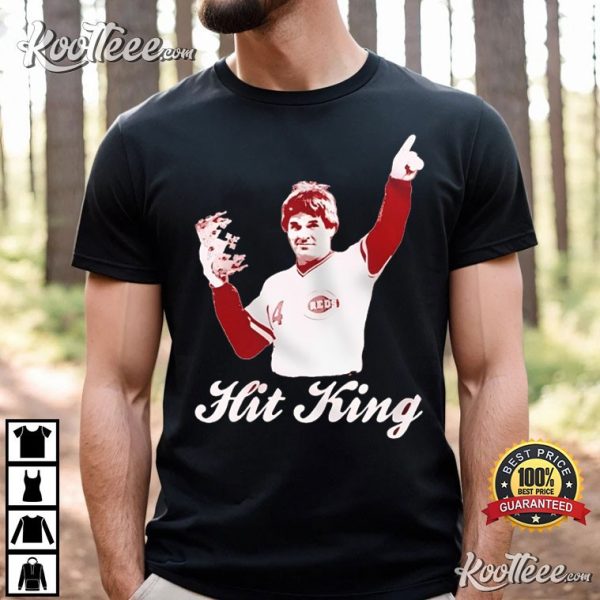 Pete Rose Cincinnati Reds Hit King T-Shirt