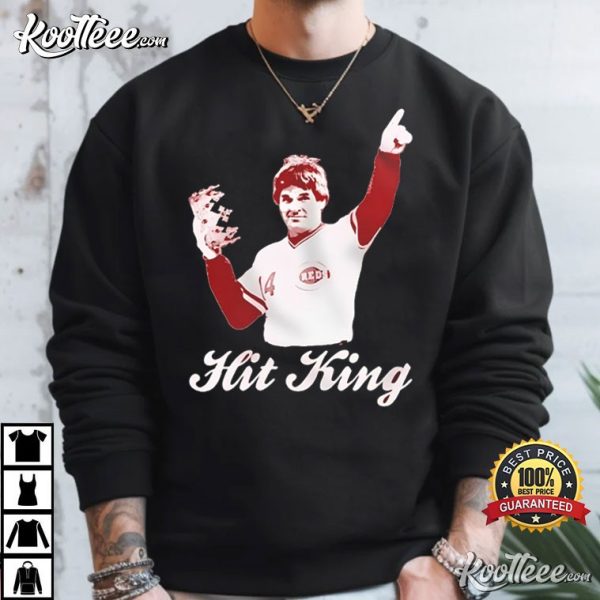 Pete Rose Cincinnati Reds Hit King T-Shirt