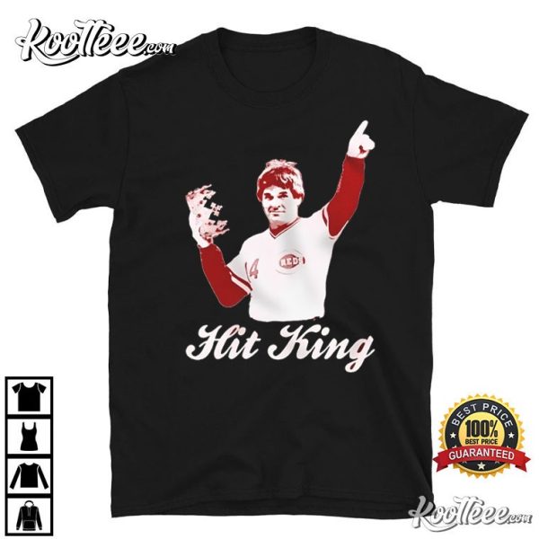 Pete Rose Cincinnati Reds Hit King T-Shirt