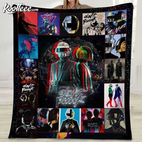 Daft Punk Soft Fleece Blanket