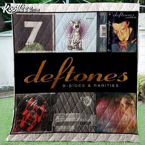 Deftones Alternative Metal Band Albums Quilt Blanket