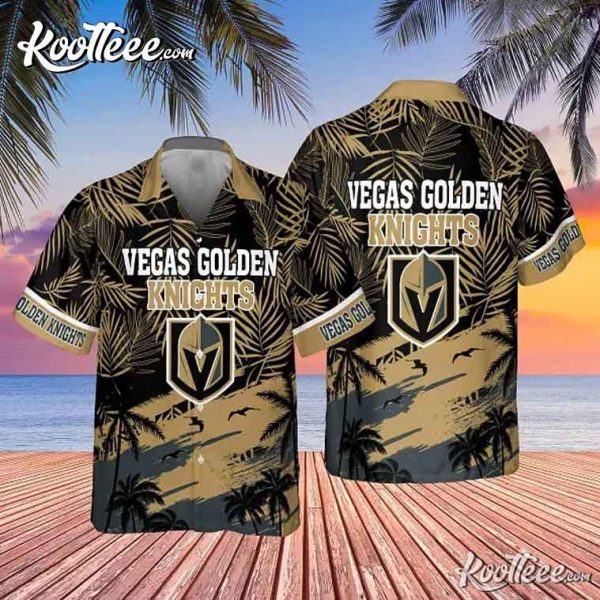 Vegas Golden Knights AOP Hawaiian Shirt