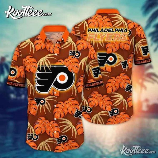 Philadelphia Flyers Aloha Hawaiian Shirt