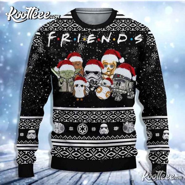 Star Wars Friends Fan Gift Ugly Christmas Sweater