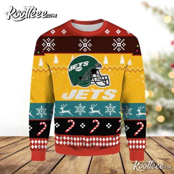 New York Jets Ugly Christmas Sweater