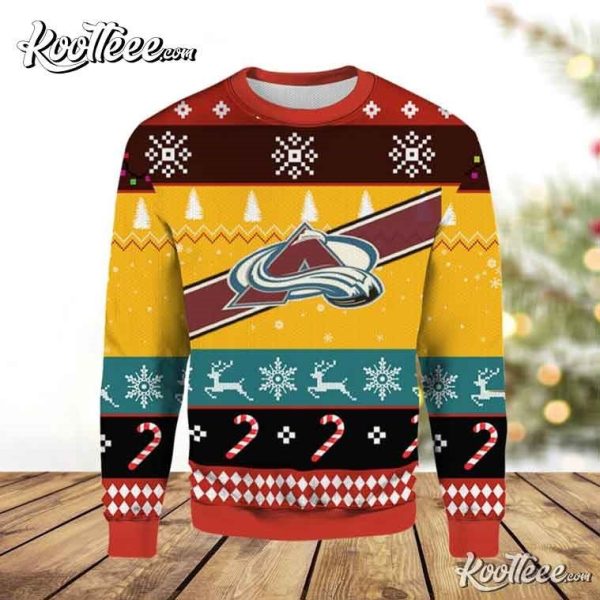 NHL Colorado Avalanche Ugly Christmas Sweater