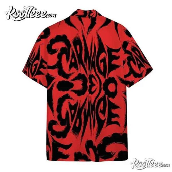 Carnage Red Venom Hawaiian Shirt