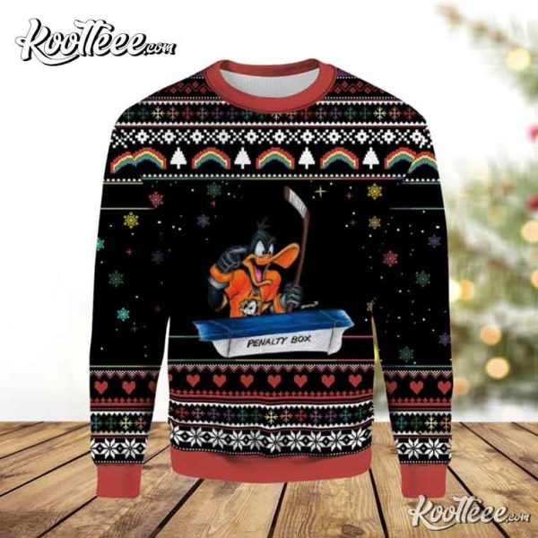 Anaheim Ducks Daffy Duck Ugly Christmas Sweater