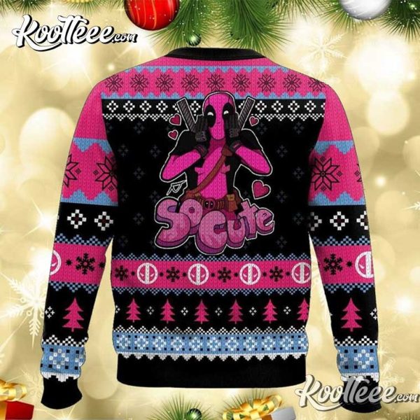 Deadpool Christmas Ugly Sweater