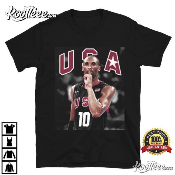 Kobe Bryant Celebration USA Basketball T-Shirt