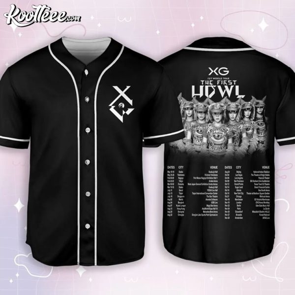 XG The First Howl World Tour Baseball Jersey