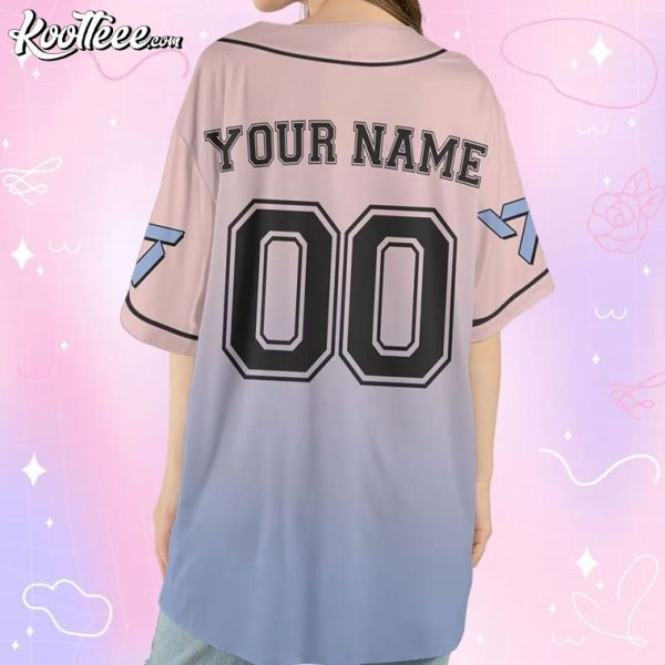 Seventeen Carat Fan Gift Custom Baseball Jersey