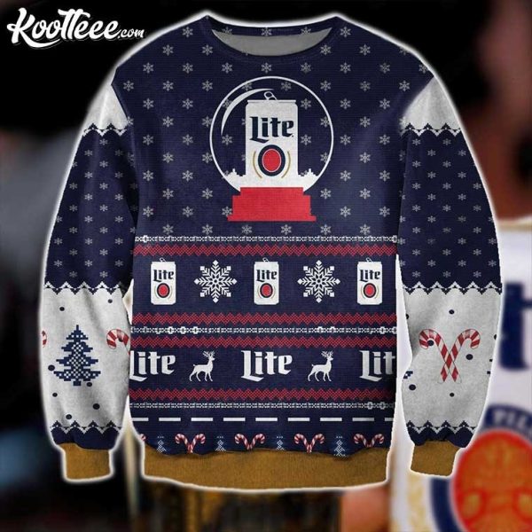 Miller Lite Ugly Christmas Sweater