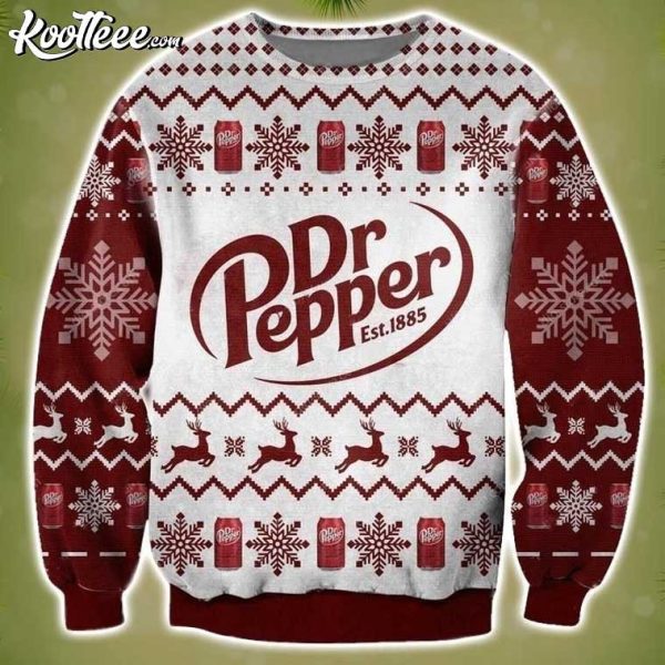 Dr Pepper Ugly Christmas Sweater