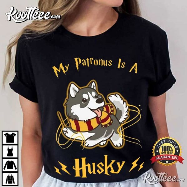 Harry Potter My Patronus Is A Husky T-Shirt