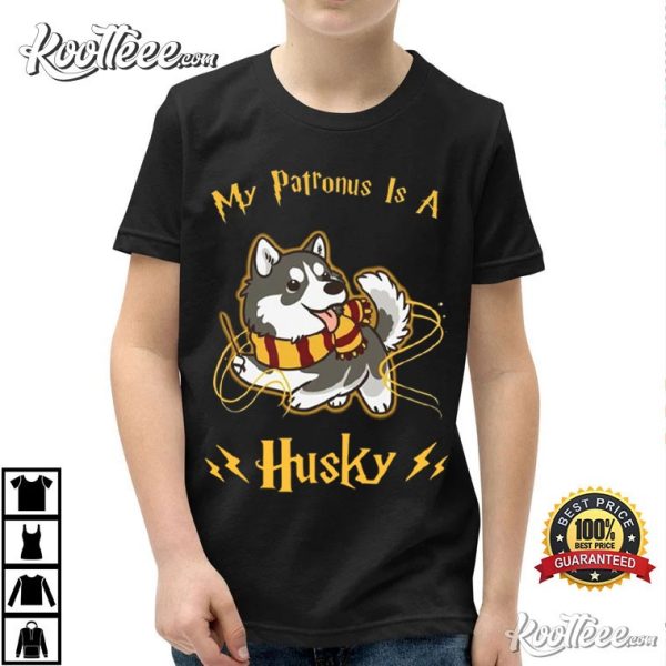 Harry Potter My Patronus Is A Husky T-Shirt