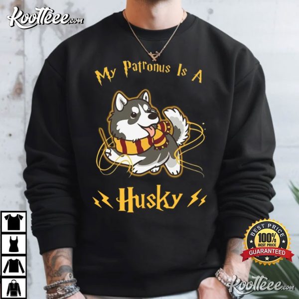 Harry Potter My Patronus Is A Husky T-Shirt