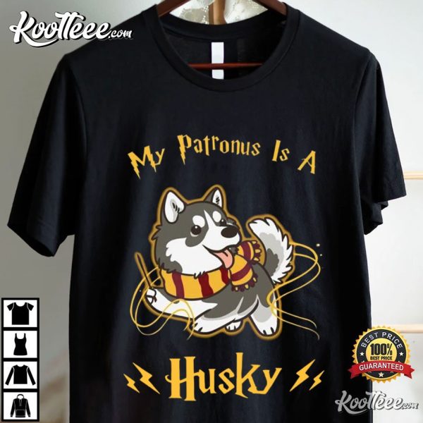 Harry Potter My Patronus Is A Husky T-Shirt